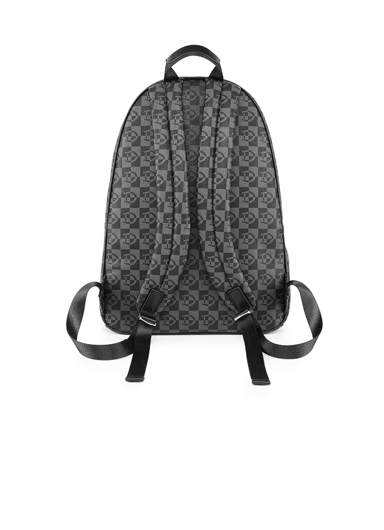 Dickies Backpack for Men And Women, Checkered Fashion Casual Versatile Large Capacity Travel Bag Student Schoolbag Laptop Bag 14 Inch 7