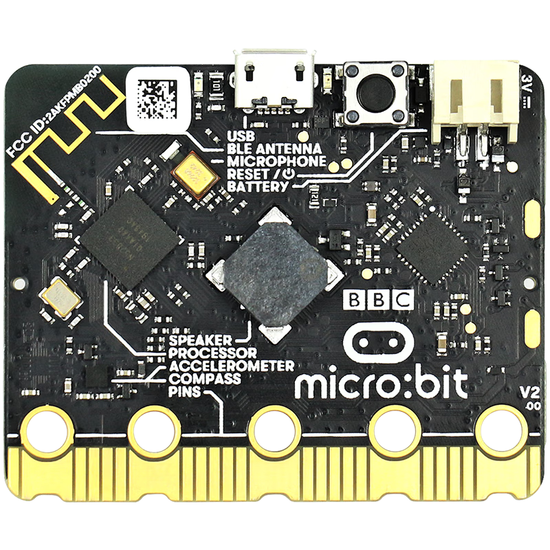 Chuanglebo Microbit Development Board Expansion Board V2 Robot Kit Python Mainboard micro:bit V2.2