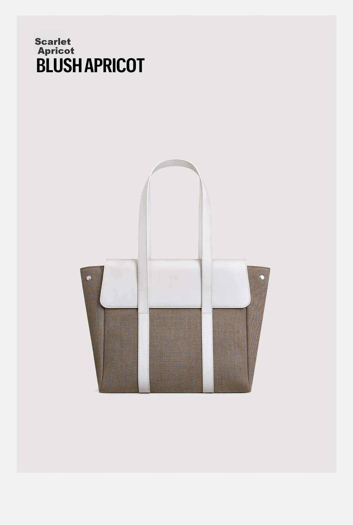 ITO "Celebrity Style" PORCINI TOTE Bag, Apricot Red 14L Luxury Shoulder Bag, High-Value Tote Bag for Wome 19