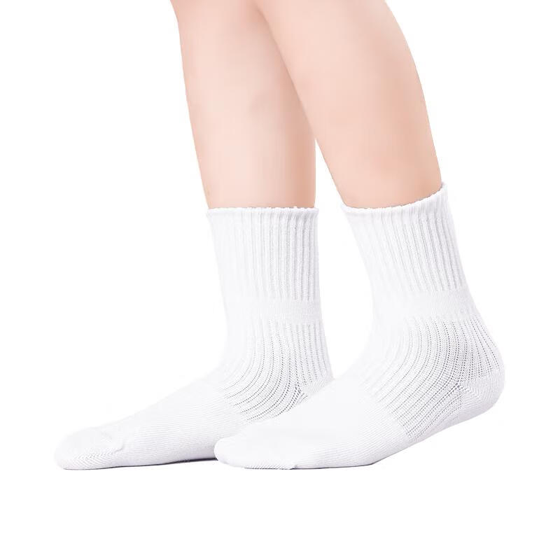 Barbie Children's Socks, Student White Socks, School Boys' Spring And Autumn Cotton Socks, Girls' Thin White Sports Socks, Short Socks