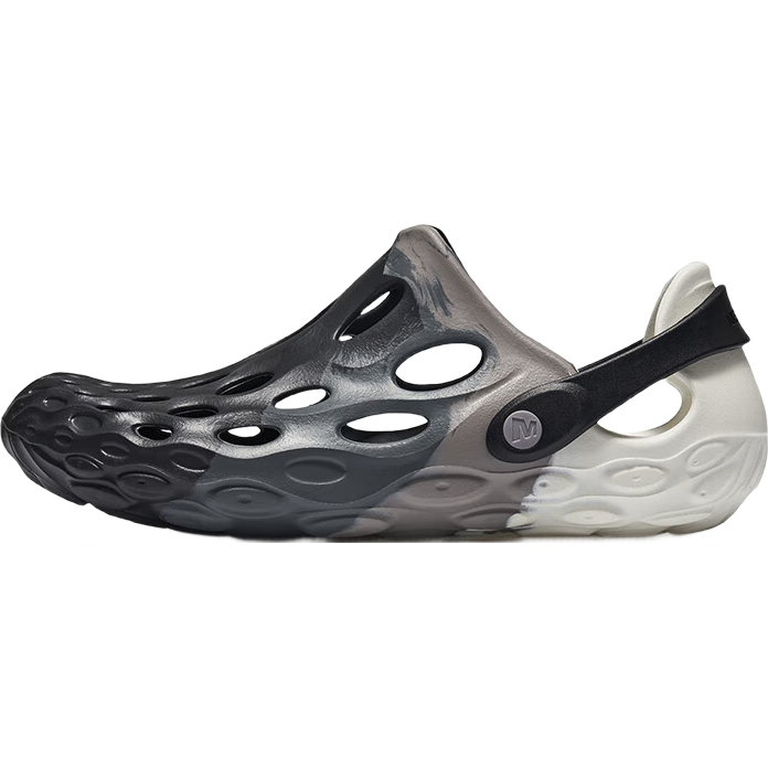 Merrell HYDRO MOC Outdoor Breathable Lightweight Slip-On Water Shoes for Men, Black Gray, Size 45