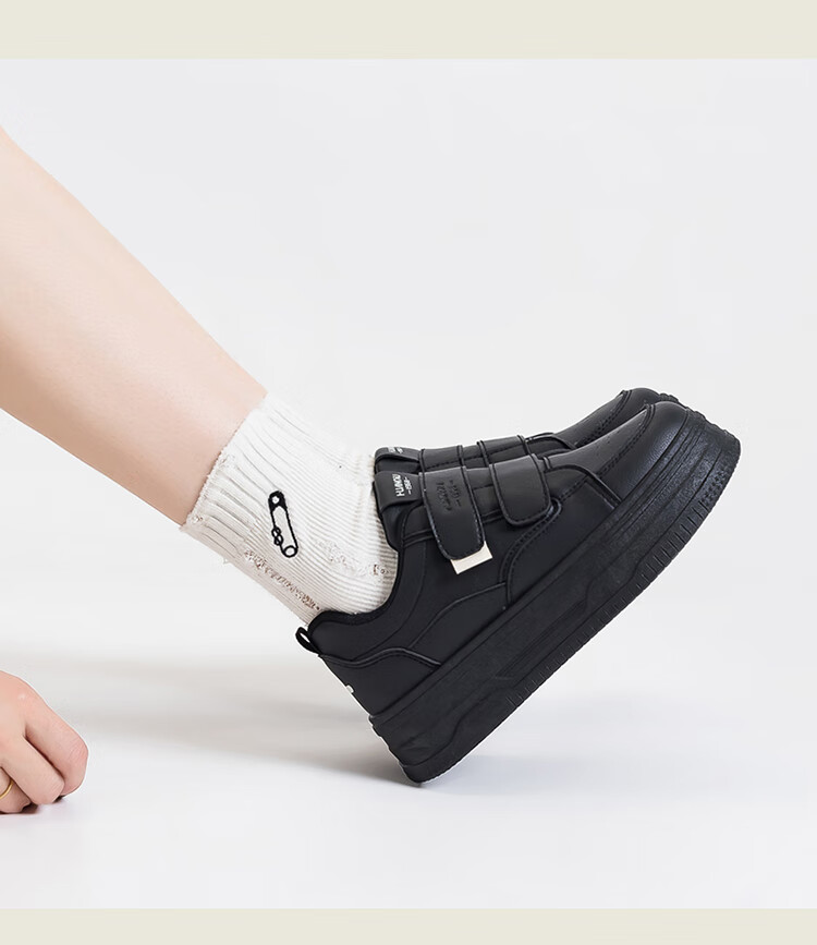 Global Magic Tape White Shoes for Women 2025 Spring New Style Niche All-match Student Campus Cute Casual Board Shoes 10
