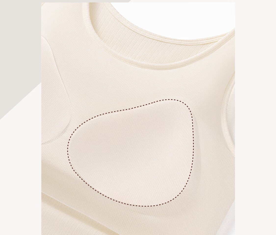 Aimer Women's Summer Underwear, Wide-Strap Bra with Cups And Padding, Camisole Top AM72B511 S 9