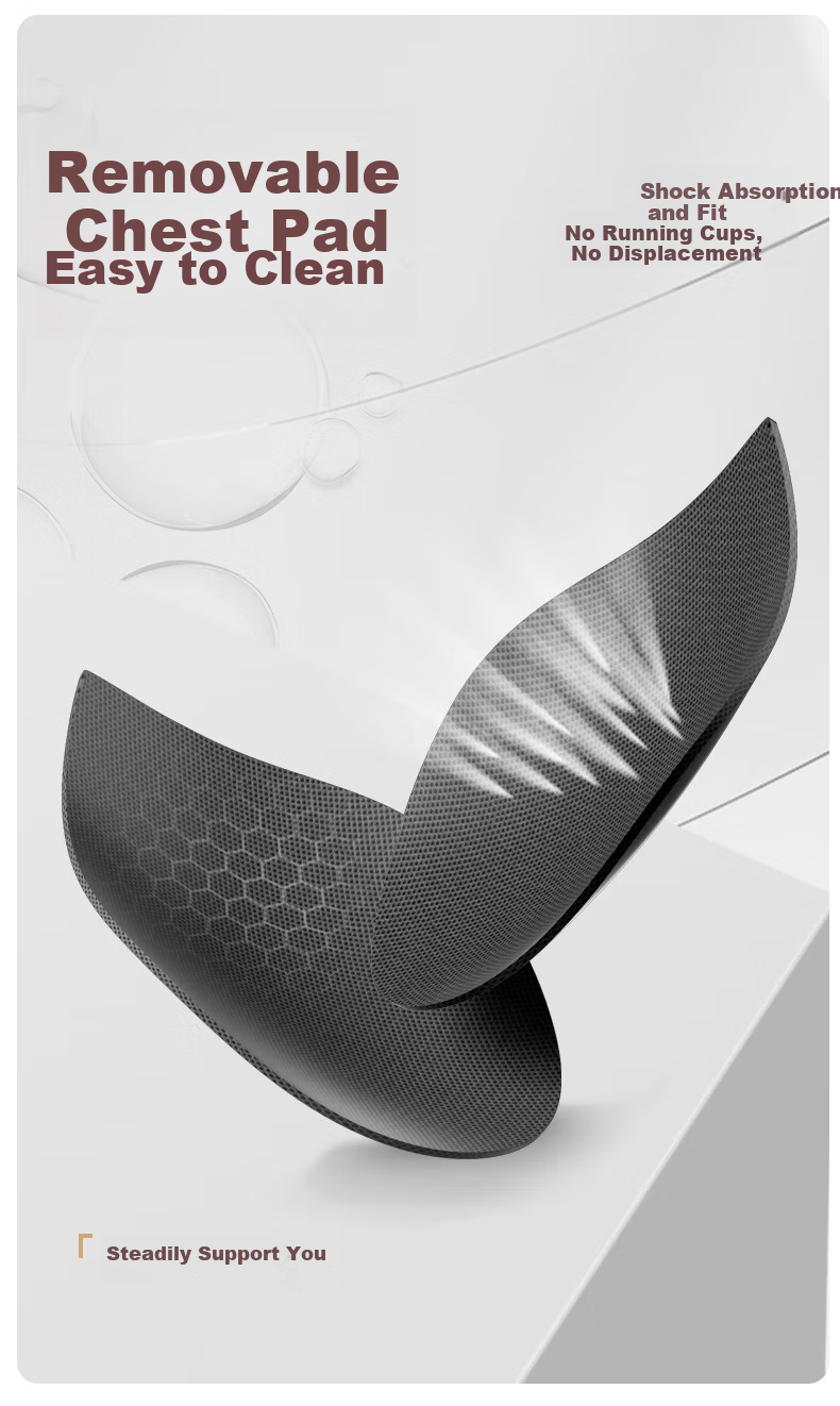 Li-Ning Sports Bra for Women, High Support Yoga Bra, Beautiful Back Design, Running Anti-Shock And Anti-Sagging, Plus Size Breathable Vest 7