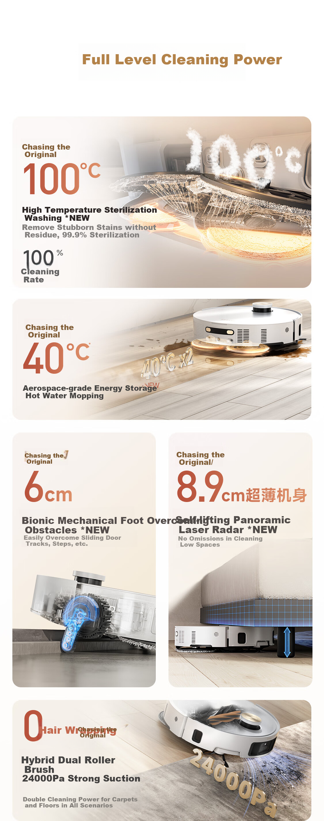 Dreame S50 Enhanced Version Robot Vacuum Cleaner and Mop 4-in-1 Wet and Dry Cleaning RLS88HE 2