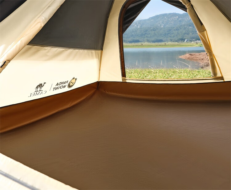CAMEL Outdoor Panda Black Gel Tent, Portable Folding Camping Tent, Sunshade And UV Protection Tent, 1V32265017-3B 7