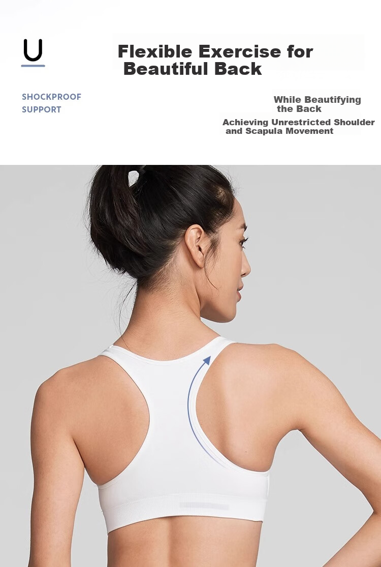 DECATHLON Women's Medium-Intensity Sports Bra for Yoga, Breathable Y-Back Bra for Outer Wear - 5206604 5