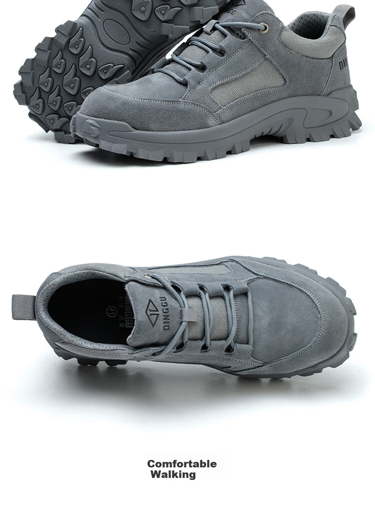 Dinggu Safety Shoes for Men, All-Season Construction Site Anti-Odor Electrician Insulated Anti-Smashing Anti-Puncture Steel Toe F506huibu39 12