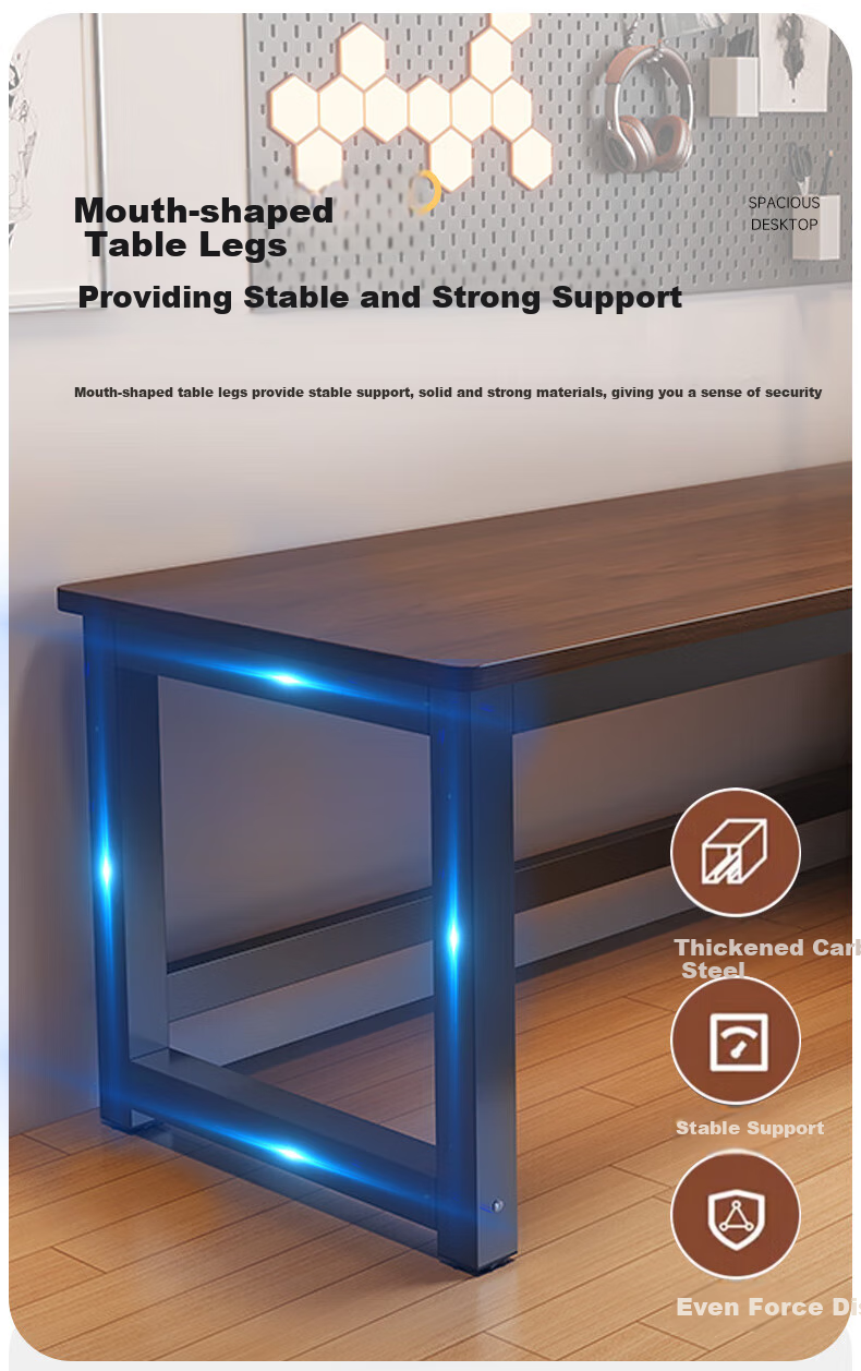 Gupujia Computer Desk, Desktop Office Study Table, Home Writing Desk, Simple Writing Desk, Bedroom Gaming Table 6