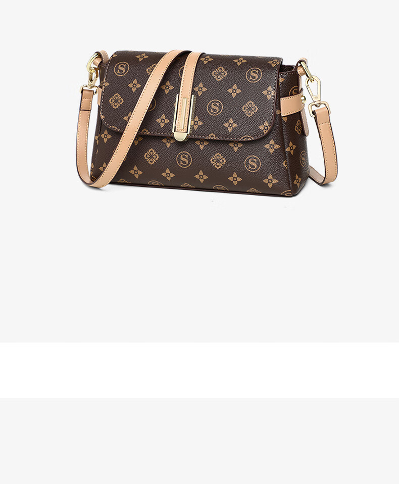 Aiqinghai Handbag, Women's Crossbody Bag, Shoulder Bag, Large Capacity, Light Luxury, Niche Brand, Birthday And Mother's Day Gift, Practical Present for Mom 5