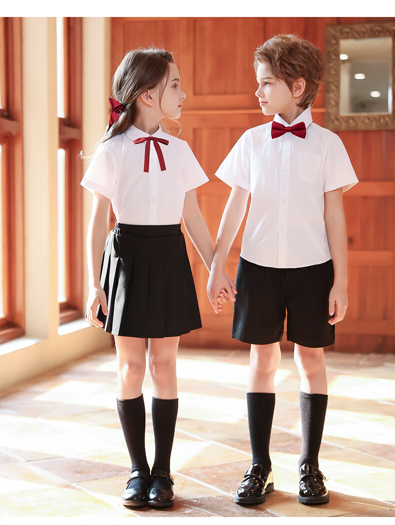 Yinuofang Children's Performance Costume Dress Kindergarten Class Uniform Summer Graduation Photo Primary School Choir Group 13