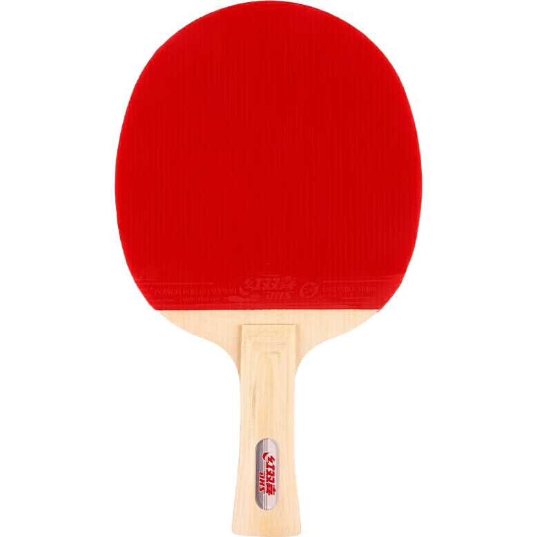 DHS Advanced Table Tennis Racket (Beijing Warehouse Fast Delivery + 7 Balls + Racket Case), Table Tennis Racket Type III S Straight Handle Double Racket