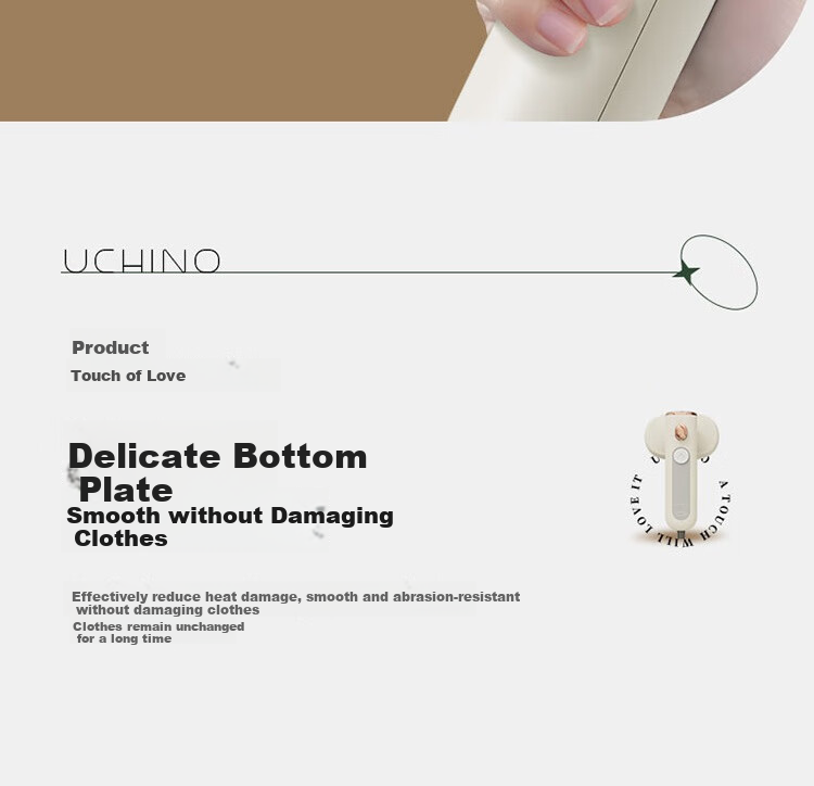 UCHINO Mini Garment Steamer HU-HGT60 17