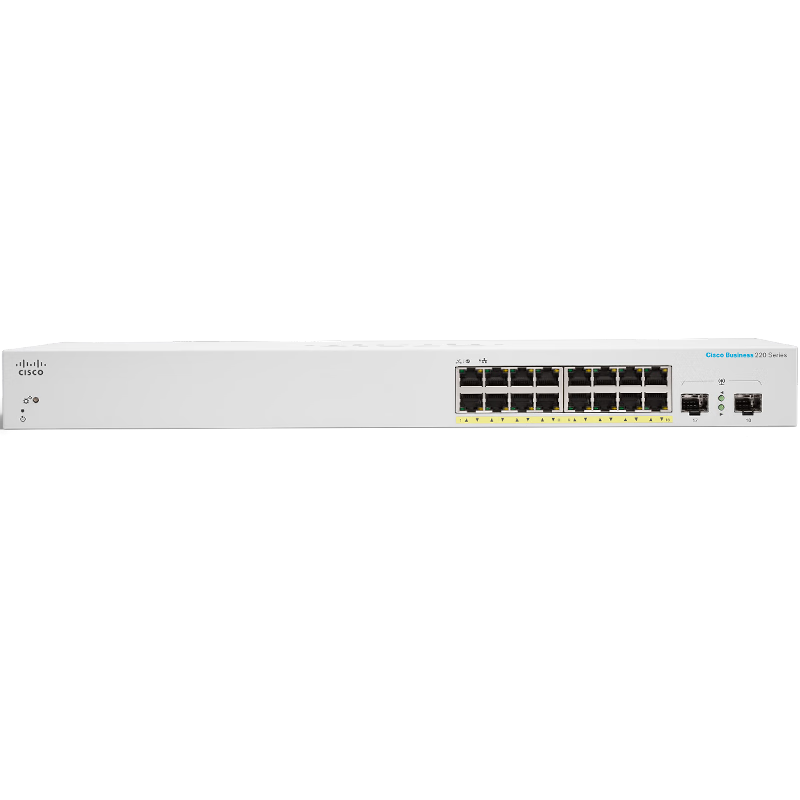 CISCO Gigabit 16-Port Enterprise Core Switch CBS220-16P-2G