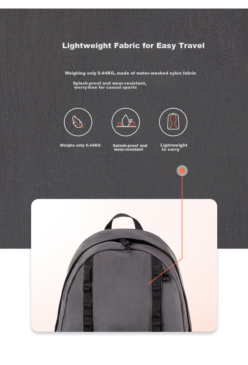 Xinxiuli Outdoor Sports Backpack, 15.6-Inch Laptop Bag, Men's Travel Backpack, Versatile Carrying UG4, Gray 4