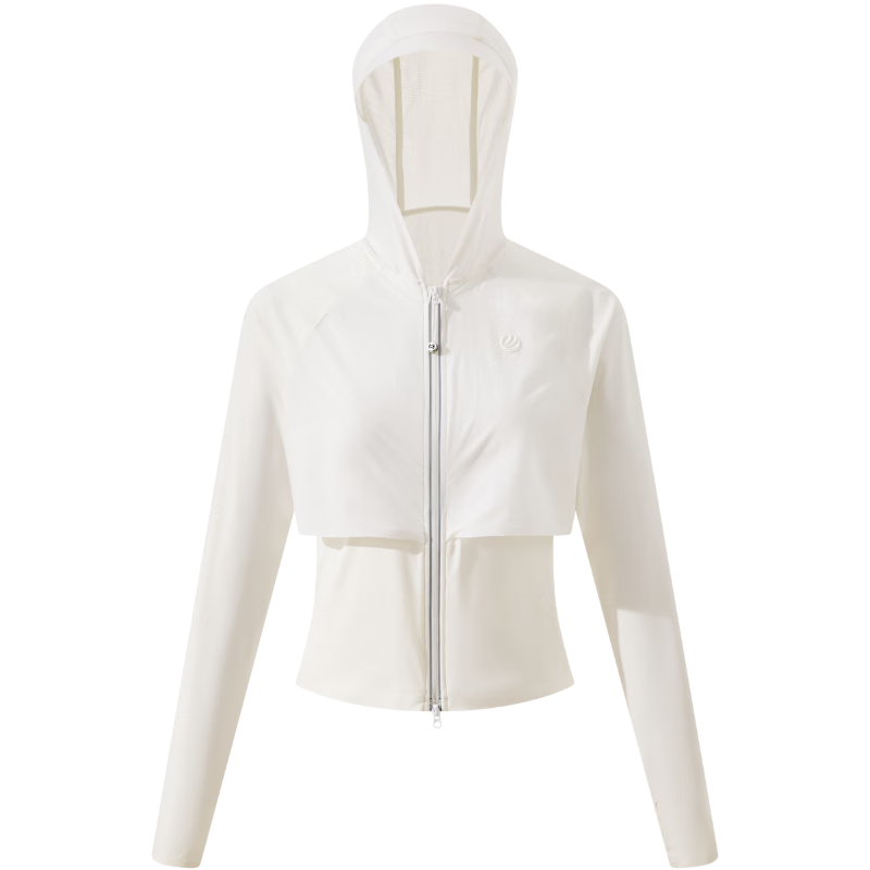 BOSIDENG Summer National Standard Fashion Original Yarn Women's Sun Protection Jacket UPF40+ UV Protection Slim Fit Coat