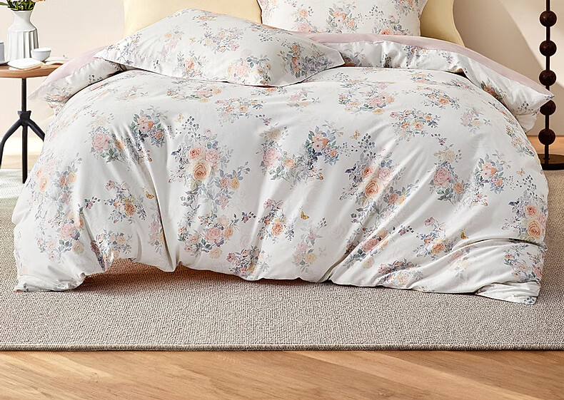 Shuixingjiafang Duvet Cover, 60 Count, Langjing Tencel™, Summer Cool Feeling Quilt Cover, Single Piece, Oversized, Double Bed Linen, 220x240 2