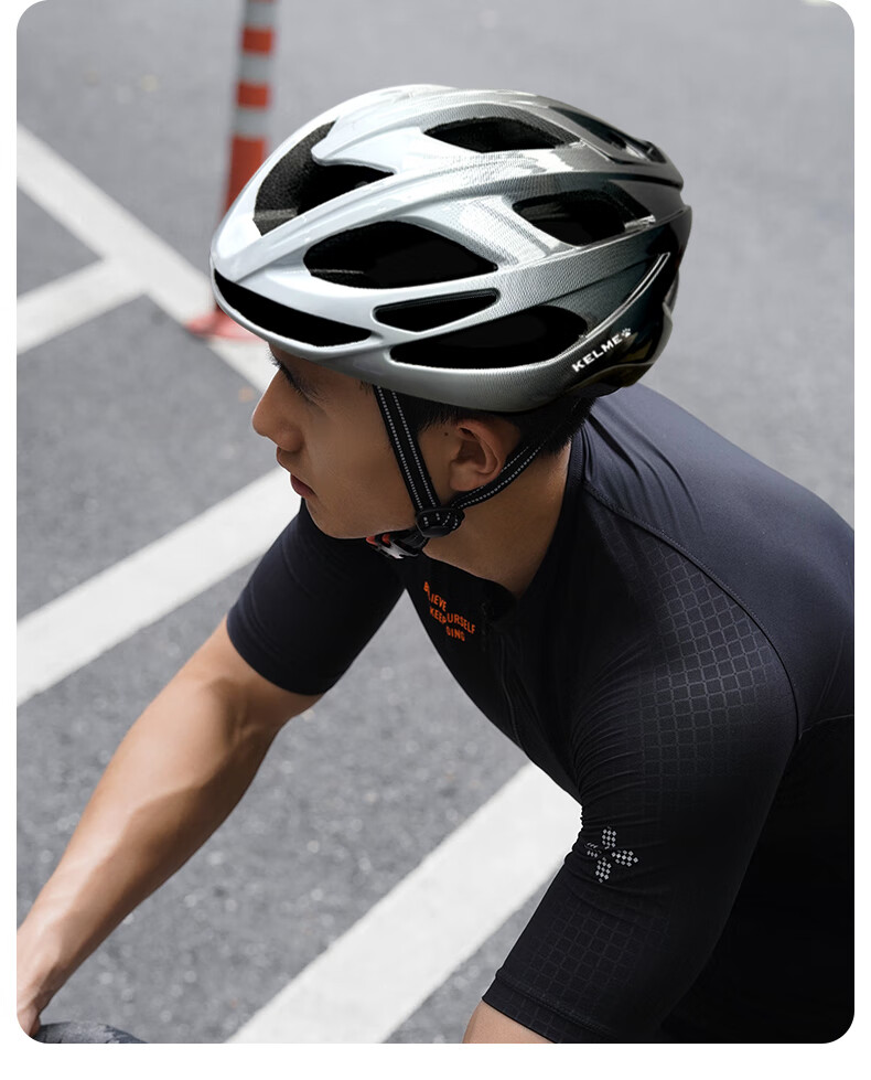 KELME Cycling Helmet, Bicycle National Standard Certified, Mountain And Road Bike Safety Helmet, for Men And Women, Large Head Circumference, One-Piece Molding 9