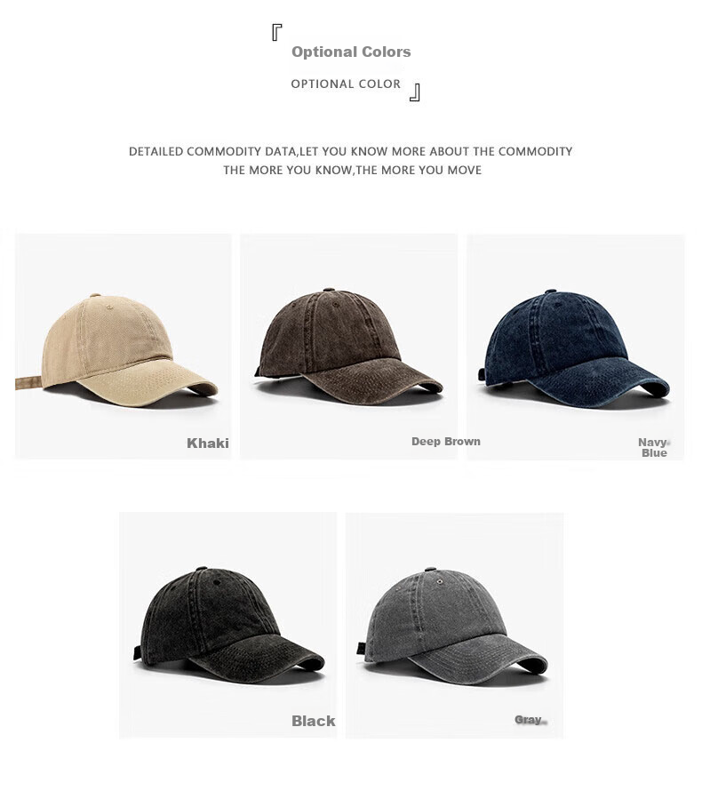 XUEXIMAN Men's Casual Fashion Baseball Cap, Soft-Top Visor Hat for Men, Sun Protection Cap, Korean Style Versatile Hat 7