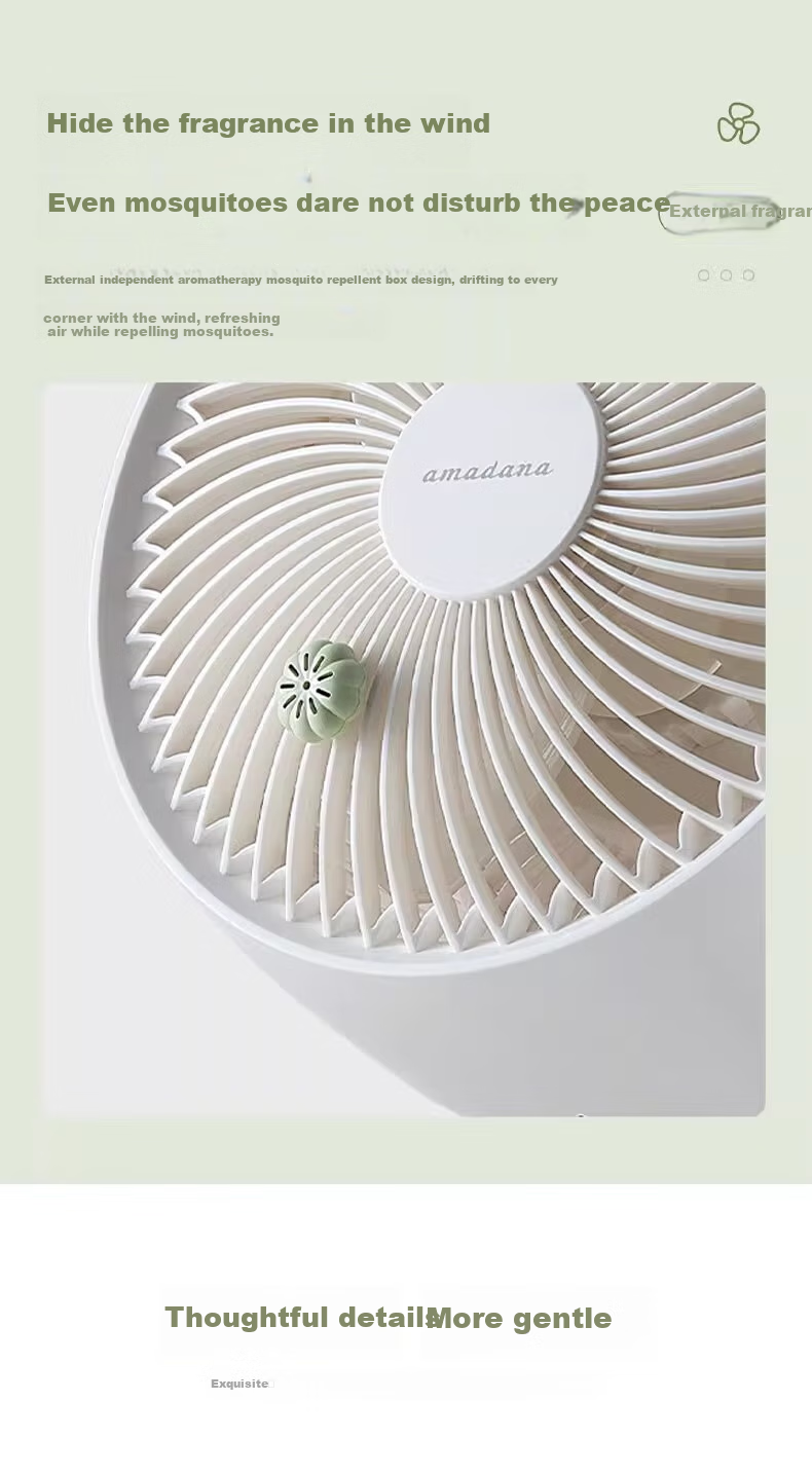 Amadana Japanese Three-Head Air Circulation Fan C8 Electric Fan Floor Fan Standing Home Quiet Remote Control Household Turbine Fan High Air Volume 3 Multi-Head Electric Fan First-Class Energy Efficiency 14