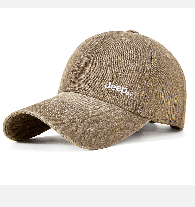 JEEP Baseball Cap for Men, All-Season Pure Cotton Visor Hat, Sun Protection Hat, Retro Sunhat for Men And Women, Purple 7