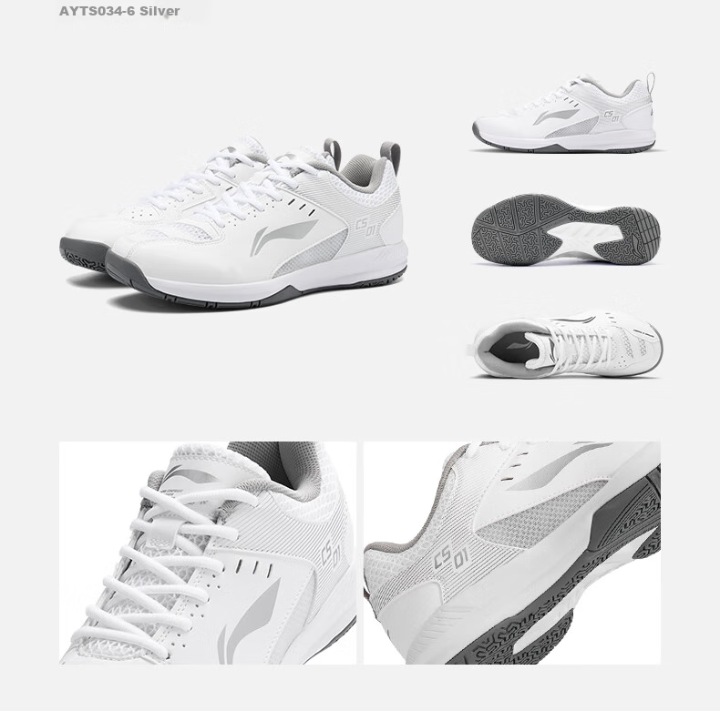 Li-Ning Badminton Shoes for Men And Women, Rocket Shoes 1.0, Competition And Training Shoes, Table Tennis And Tennis Shoes, Low-Profile Flying Shoes 25