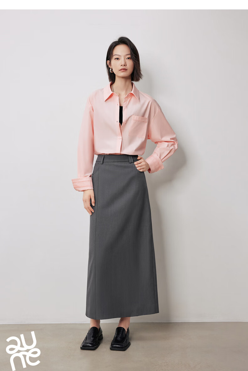 Chuyu Design Elegant Embroidered Sleeveless Cotton Shirt for Women, New Dopamine Polo Collar Top, Light Pink, Size S 22