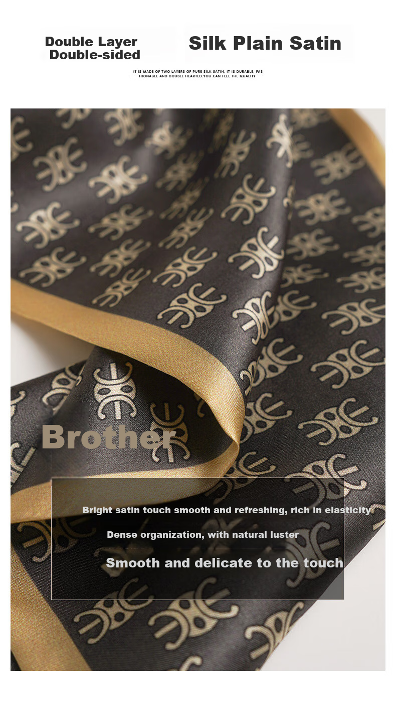 Hangsifu Silk Scarf for Men, Inner Wear, Business Suit Necktie, Birthday And Holiday Gift for Dad Or Husband, Sea Blue 7