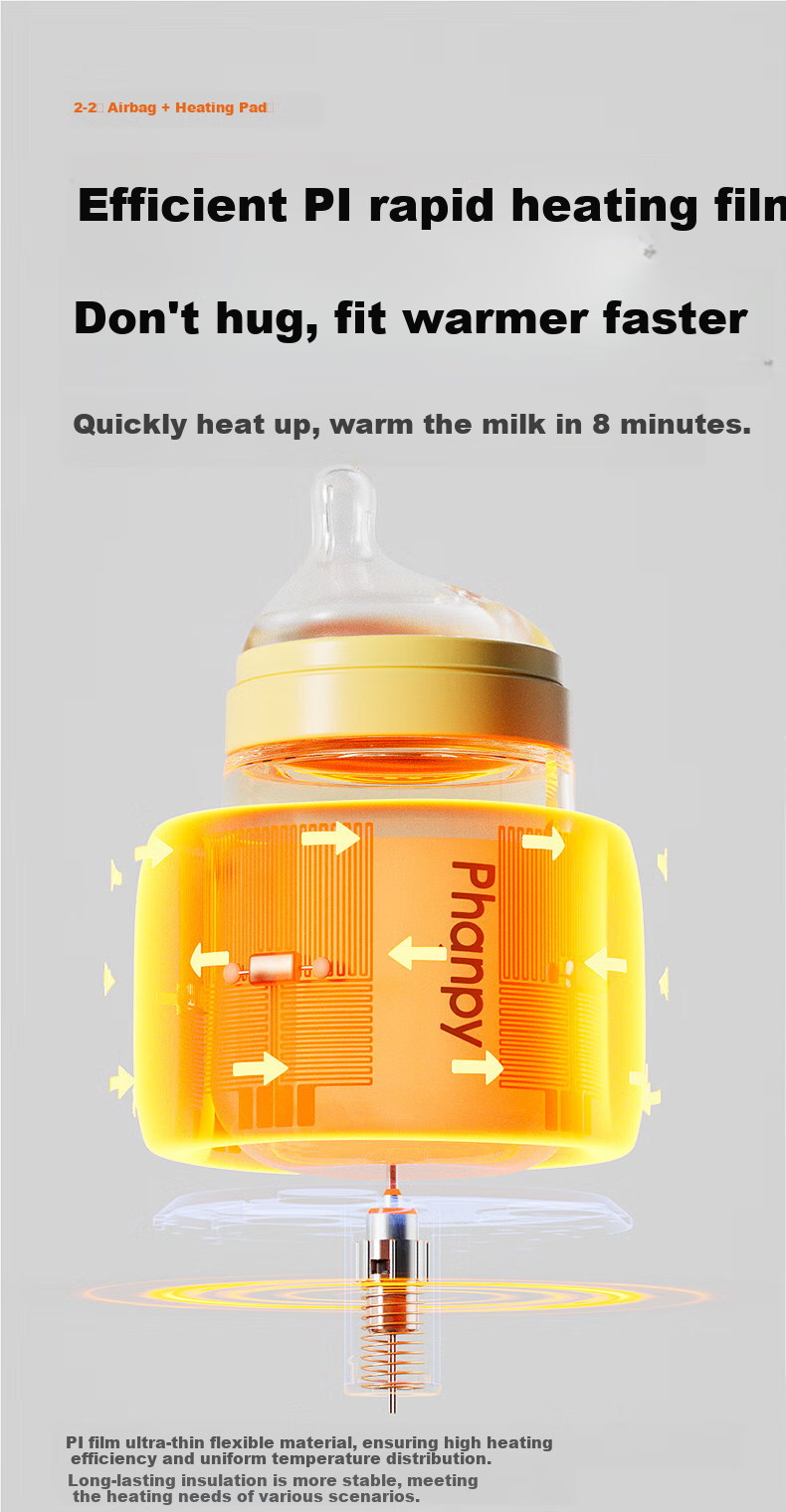 Xiaoyaxiang Milk Shaker And Milk Warmer All-In Two-In Baby Fully Automatic Water-Free Milk Warmer, Milk Thawing And Mixing Machine 17