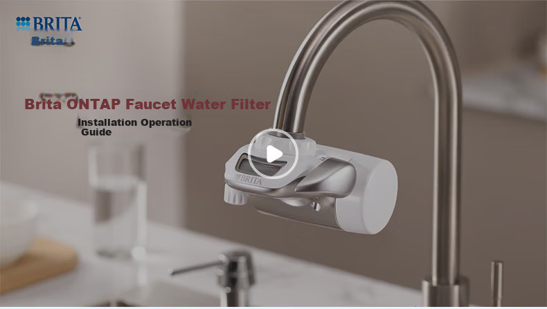 BRITA OnTap Pro Faucet Water Purifier Kitchen Tap Water Filter Home Direct Drinking Machine (1 Unit 2 Cartridges) 10