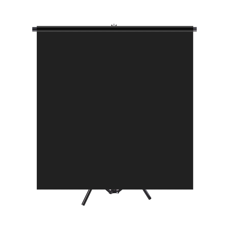 LATZZ 2*2 Meter Black Background Cloth, Photography Backdrop, Thickened Solid Color Shooting Background, Professional Studio Photo Background, Portable Black Cloth