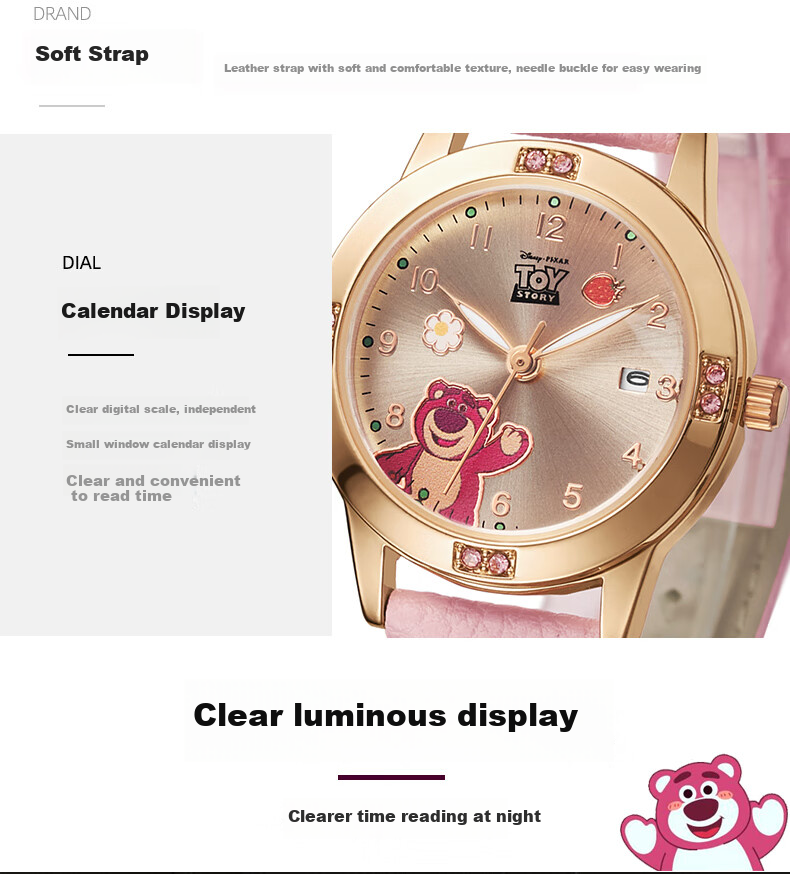 Disney Kids Watch for Girls 3-12 Years Old Digital Birthday Gift for Kindergarten and Elementary School Children 11