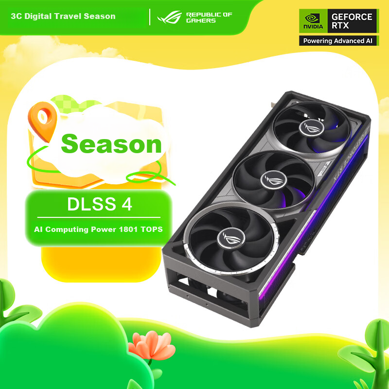 ASUS ROG ASTRAL GeForce RTX 5080 O16G GAMING Graphics Card for E-Sports Gaming