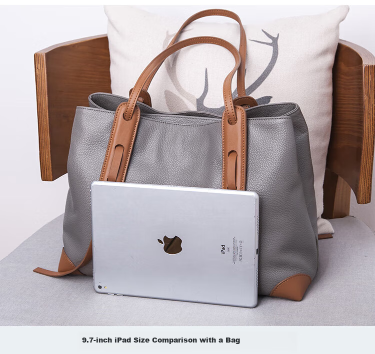 Viney Leather Handbag, Women's Large Capacity Tote Bag, Light Luxury Shoulder Bag, Birthday And Mother's Day Gift, Practical Present for Mom 5