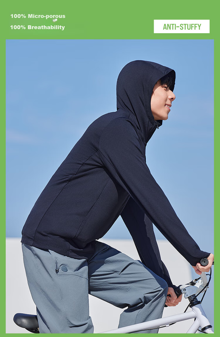 Beneunder Sun Protection Jacket for Men, Lightweight UV-Resistant Breathable Outdoor Fishing Casual High-Elasticity Summer AS105 Light Coffee Gray M 8