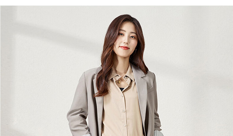 Langsha Women's Spring Summer Thin Suit Pants Pencil Pants Cigarette Pants Professional Workwear Commuter Casual Trousers 22