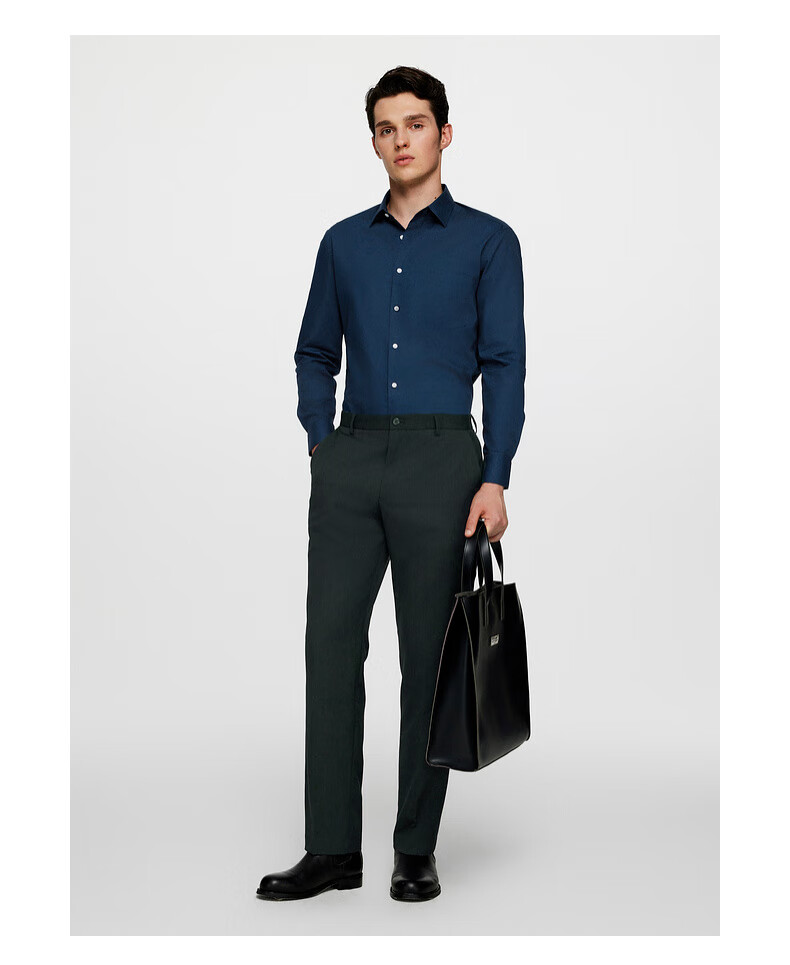 G2000 [Soft to The Touch/Same As in Mall] Men's All-Season Wear Comfortable Business Commute Dress Pants 13