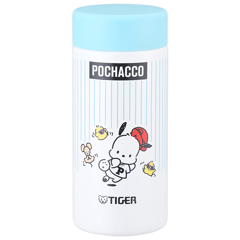 TIGER Insulated Mug Sanrio Pochacco Dog Mini Pocket Cup for Men And Women, Mid-Autumn Festival Gift MMP-L20C 200ML