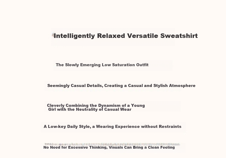 Dme [Smart Relaxation] Spring Low Saturation Pique Air Layer Colorblock Shirt-Style Sweatshirt for Women 1
