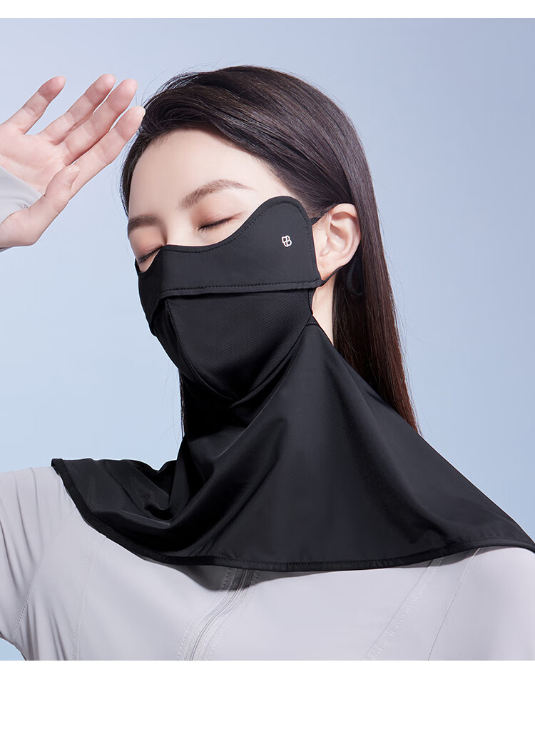 Hodo Women's UPF50+ Sunscreen Face Mask Summer Cooling Breathable Sun Protection Neck Guard UV Protection Face Bikini 12