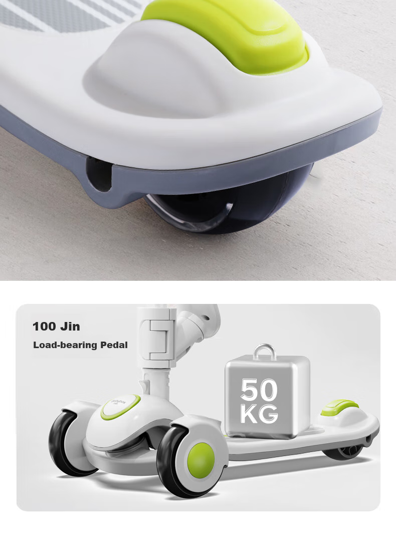Beiboshi BabyBox Children's Scooter for Ages 1-3 Three-In Ride-On Scooter, First Birthday Gift 15