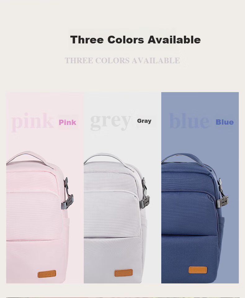Pulewei Camera Bag, Double Shoulder Handheld Photography Bag, Casual Backpack for Women, Outdoor DSLR Camera Backpack for Men And Women, Suitable for Sony, Nikon, Cano 10