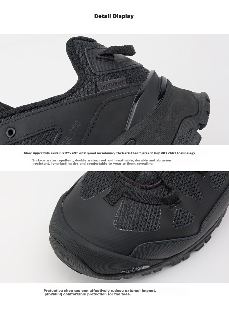 The North Face Hiking Shoes for Men, with Good Grip And Wear-Resistant Outdoor Sports Climbing Shoes, 46CJ Upgraded Version 8191 KX7 7H/40 3