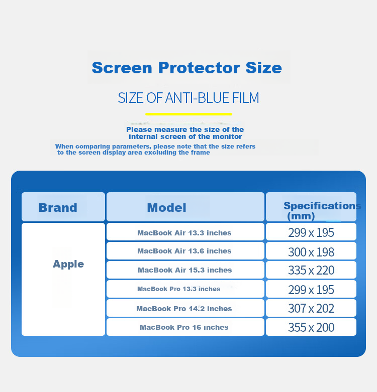 JPLAYER Screen Protector for Apple MacBook Air 15-Inch 2026/25/24 Model, Laptop Screen Protective Film, M5/M4 High Definition Clear Anti-Scratch, 2-Pack 1