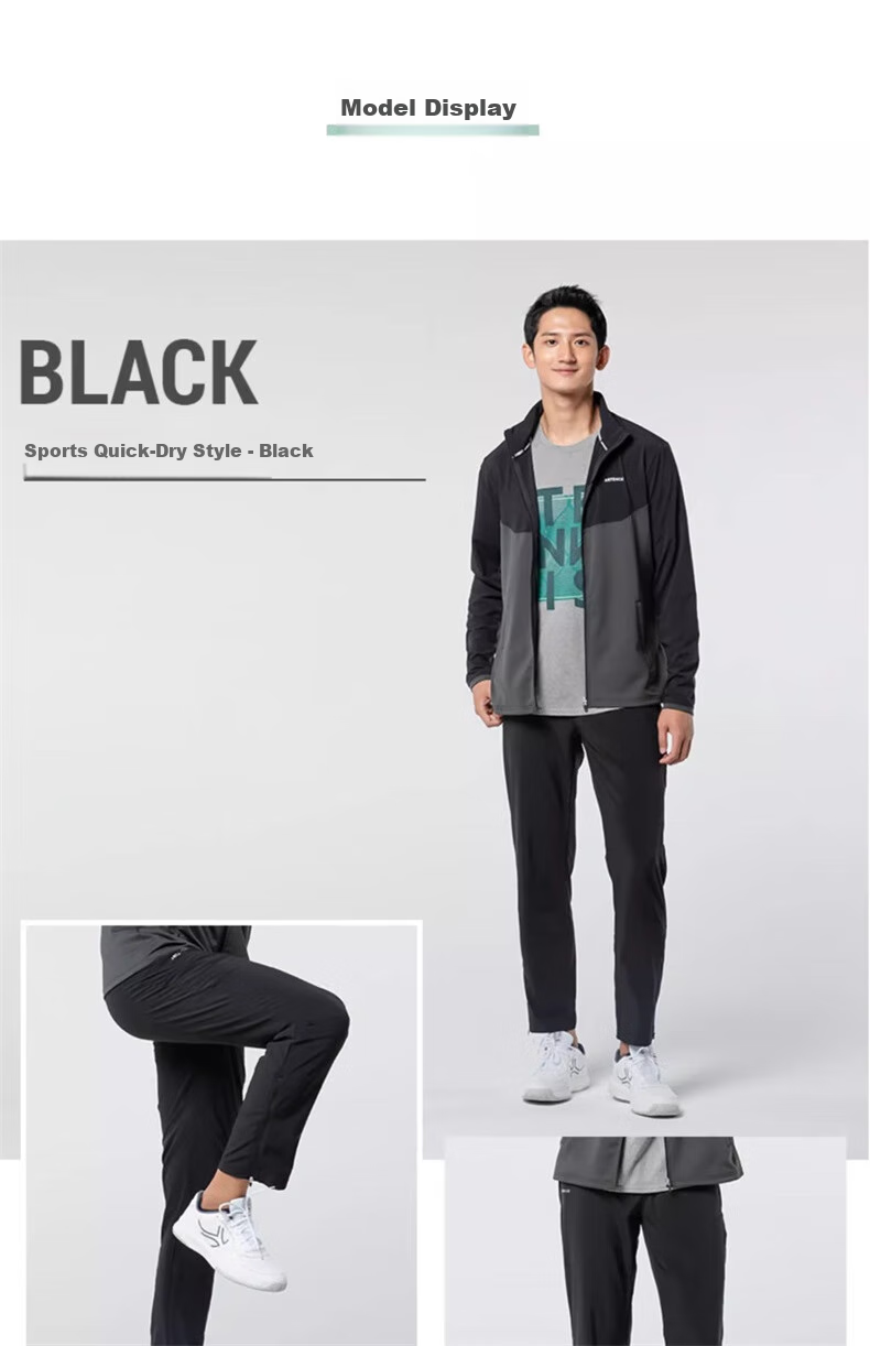 DECATHLON Sports Long Pants, Quick-Dry Trousers, Casual Pants, Athletic Quick-Dry Style - Navy Blue M-2886068 6