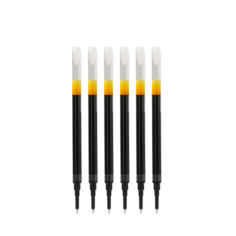 PILOT BXS-V5RT Retractable 0.5mm Gel Ink Pen Refills for BXRT-V5 Kaito King, 6 Black Refills