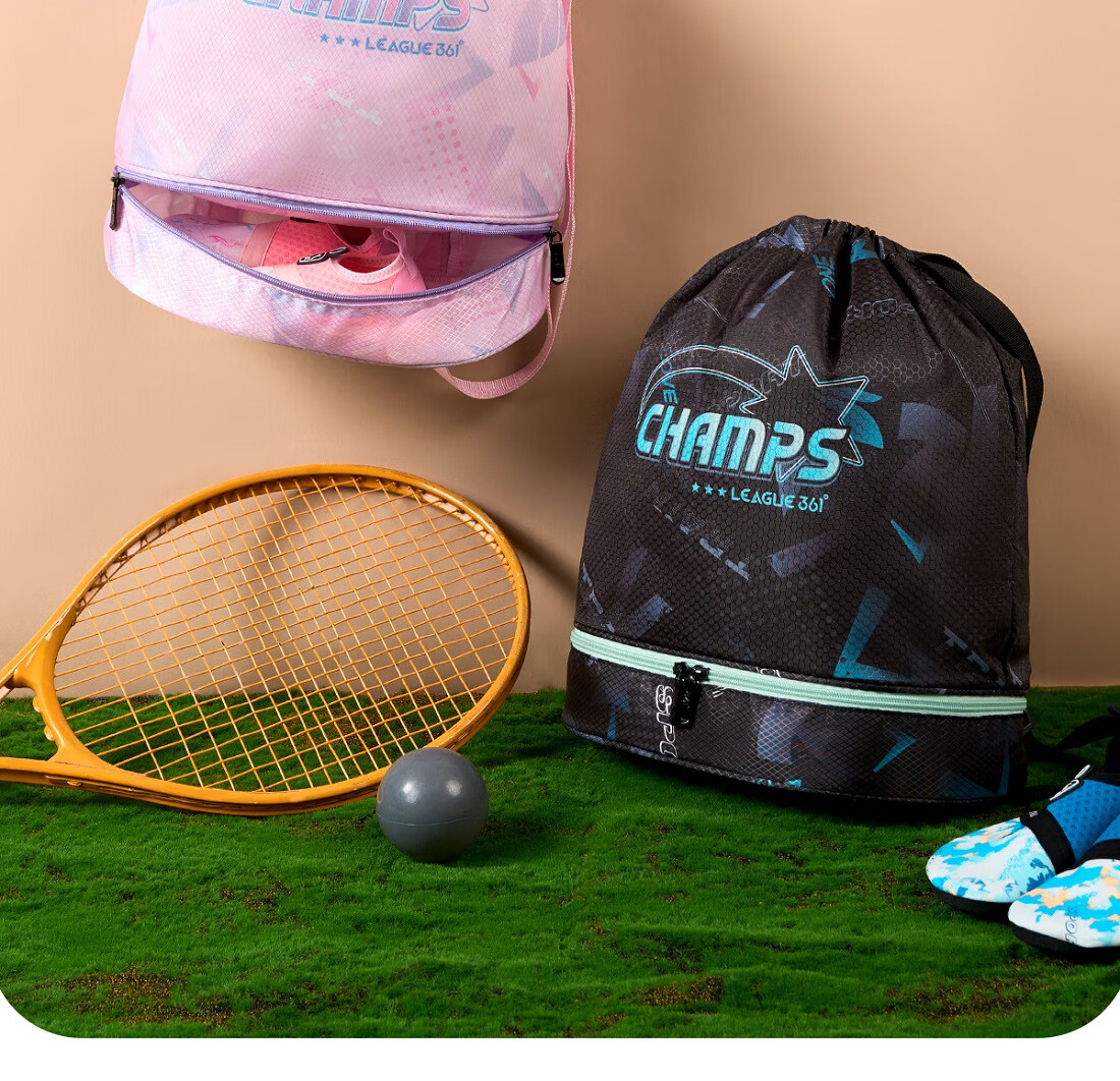 361° Youth Swimming Bag, Dry And Wet Separation Waterproof Storage Bag, Large Capacity Backpack for Boys, Specialized Bag for Childre 2