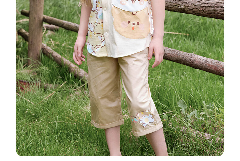 Huanxixiaoxiong Baby Pure Cotton Short Sleeve Shirt Boys Summer Thin Cartoon Cute Kids Half Sleeve Shirt 16
