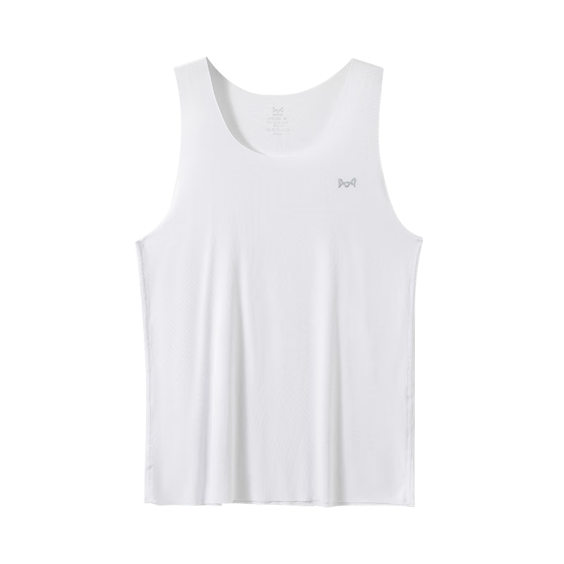 MiiOW Modal Men's Tank Top, Summer Lightweight Sleeveless T-Shirt, Seamless Undershirt Vest for Men, Athletic Underwear