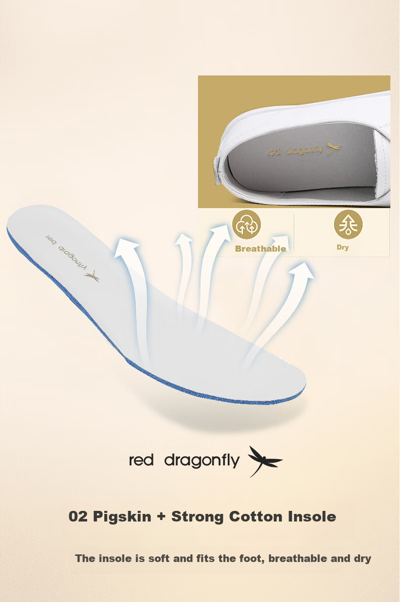 RED DRAGONFLY Women's Casual Shoes, Flat Lace-Up Student Sneakers, Women's Sports Skateboard Shoes C0TTN03632 12